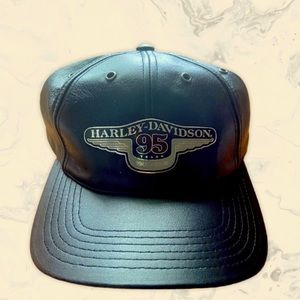 HARLEY-DAVIDSON |1998-95th Anniversary Leather Hat